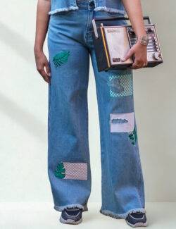 Flamingo Patch Jeans