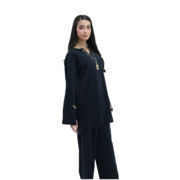 CHAIN NAVY CO ORD SET