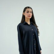 navy blue dress shirt